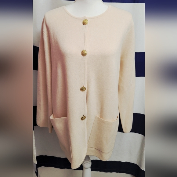 J. Crew Sweaters - NWT J. Crew Giselle Cream Button-Up Women's Cardigan Sweater | Size Large